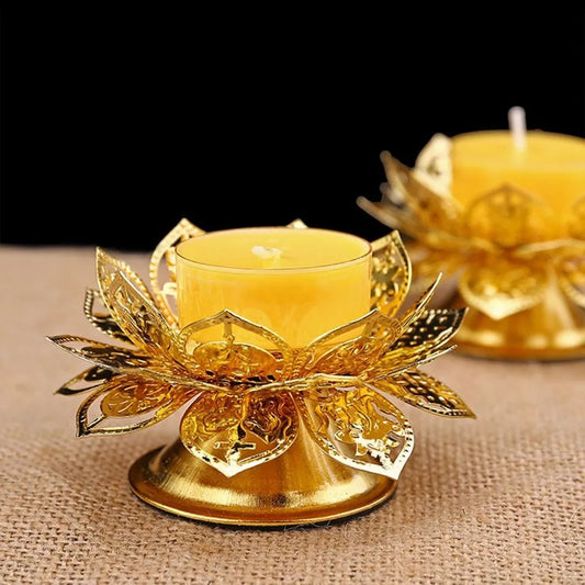Lotus Tea light holder (Set of 2)